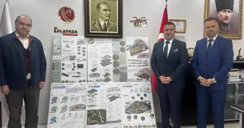 Lalapaşa'nın Çehresini Değiştirecek Peyzaj Projeleri Teslim Edildi