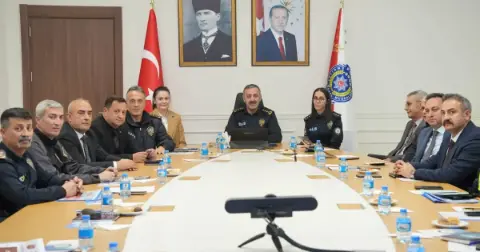 Tekirdağ’da Güvenlik Toplantısı Düzenlendi