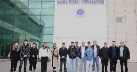 Lise Öğrencileri Tekirdağ Namık Kemal Üniversitesini Ziyaret Etti