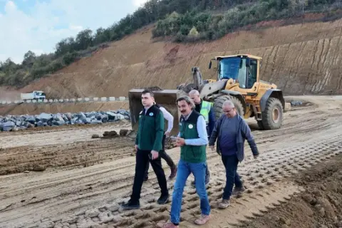 DSİ 11. Bölge Müdürü Yücegök Tekirdağ'da İncelemede Bulundu