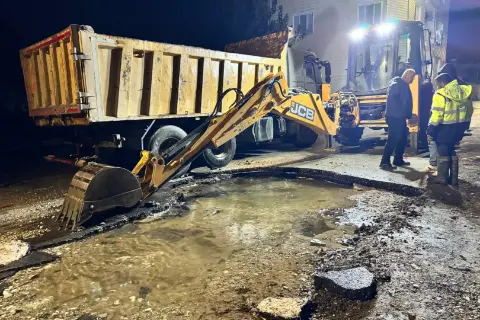 Edirne’de Ana Su Hattı Patladı: Umurbey Mahallesi Susuz