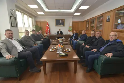 Emlak Müşavirleri Derneğinden Edirne Ticaret Borsasına Ziyaret