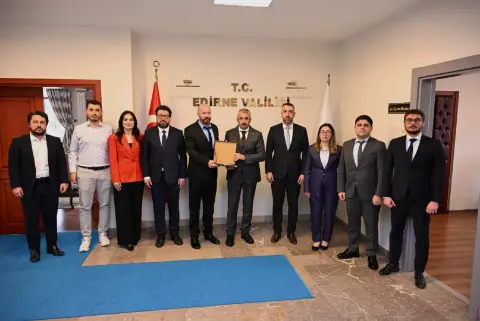 Edirne Baro Başkanı Yıldırım’dan Vali Sezer’e Ziyaret