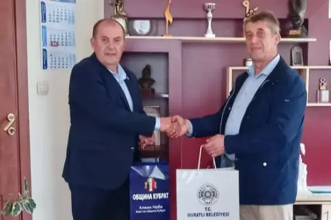 Kubrat Belediye Başkanı Nebi'den Muratlı Halkına Selam
