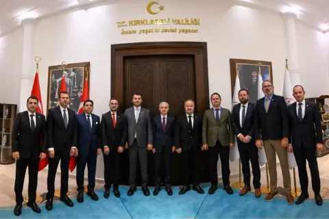Vali Turan, LTSO Yönetimini Kabul Etti
