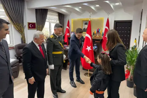 İpsala’da Cumhuriyet Bayramı Tebrikleri Kabul Edildi