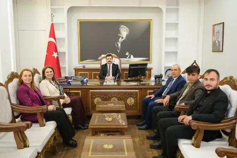 Belgin İba’dan Enez Kaymakamı Fırat’a Ziyaret