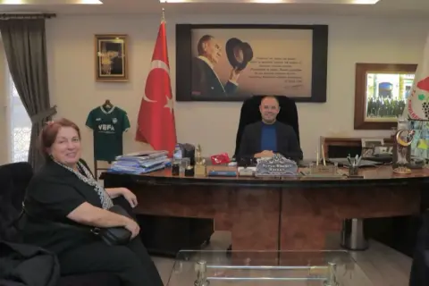 Gülay Tülüş’ten Başkan Bulut’a Ziyaret