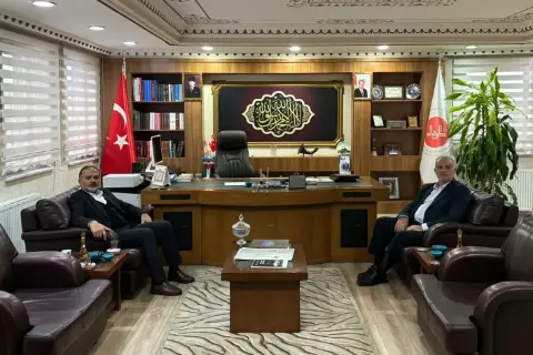 Havsa İlçe Müftüsü Ateş’ten Gebze’ye Müftüsüne Ziyaret