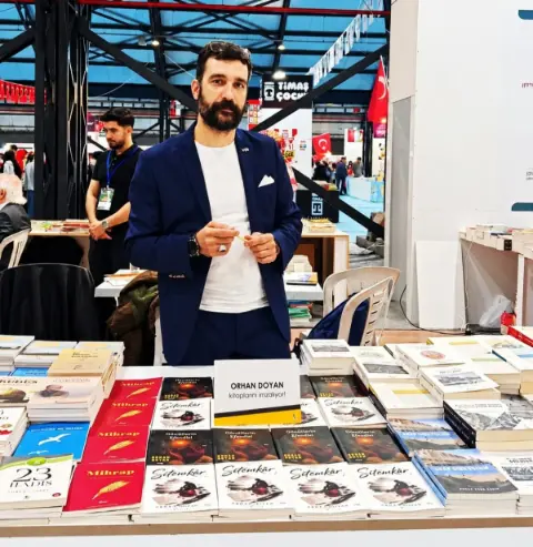 şair Ve Yazar Orhan Doyan, İki şiir Kitabıyla Malatya Kitap Fuarı'nda