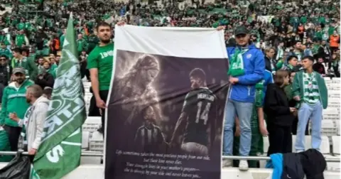 Iheanacho için duygusal pankart