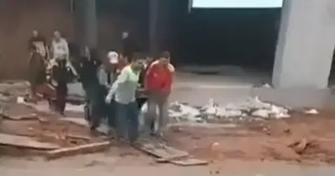 Kestel'deki İnşaatta Düşen İşçi Hastaneye Kaldırıldı