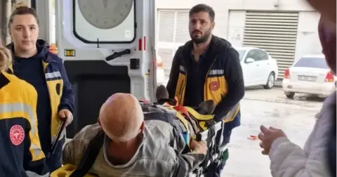 Bursa'da yük asansörü düştü: 1 yaralı