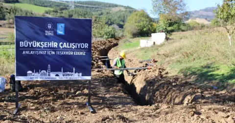 Bursa’da çiftçilere su müjdesi