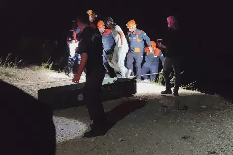 Kayıp olarak aranan çiftin otomobili uçurumda bulundu: 1 ölü, 1 yaralı