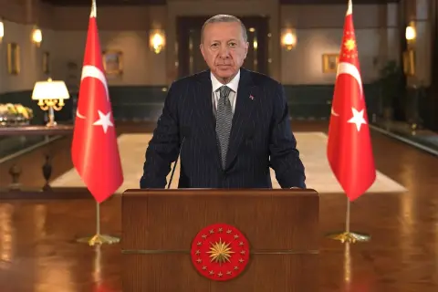 Cumhurbaşkanı Erdoğan’dan Cumhuriyet Bayramı mesajı