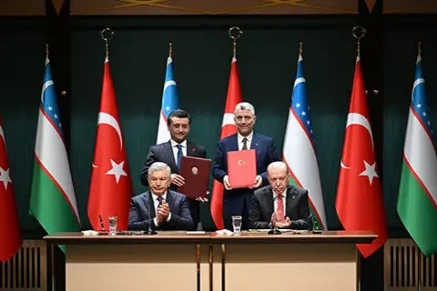 Türkiye ile Özbekistan arasında 5 anlaşma imzalandı