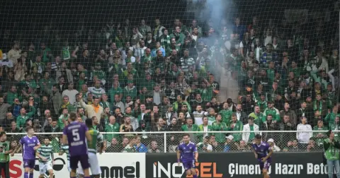 Bursaspor taraftarı fark yarattı! Stadyuma sığmadılar
