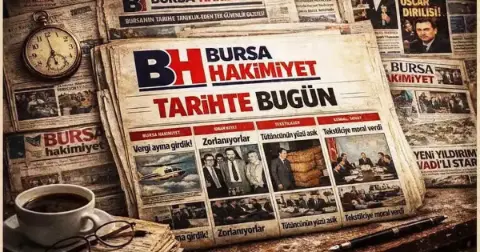 Bursa Hakimiyet Gazetesi'nin arşivinden tarihte bugün | 28 Ekim