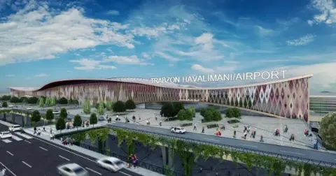Trabzon'da Deniz Üzerine Dev Havalimanı İçin İlk Kazma Vuruldu