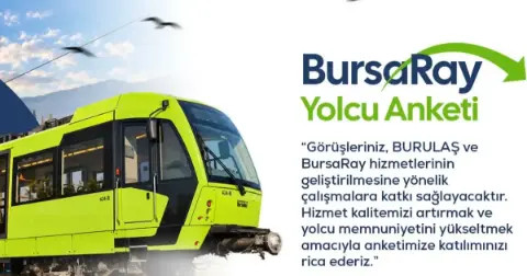BursaRay kullananlar dikkat! BURULAŞ'tan yolculara önemli çağrı