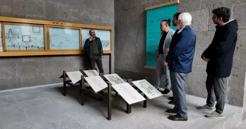 Kayseri'deki müze ABD'li profesörü kendine hayran bıraktı