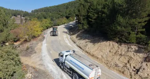 Bursa'da 17 kilometrelik yol genişletiliyor! 3 mahalleyi birbirine bağlıyor