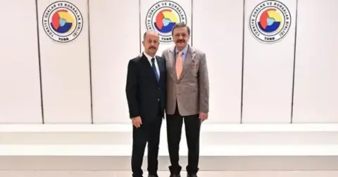 Bursa Yenişehir TSO'dan TOBB Başkanı Hisarcıklıoğlu'na ziyaret