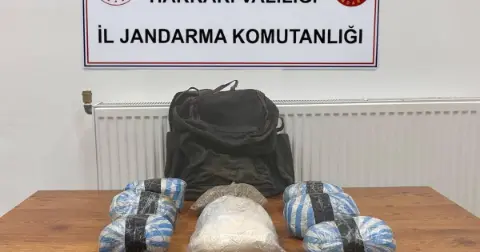 Hakkari Şemdinli'de eroin ve skunk ele geçirildi