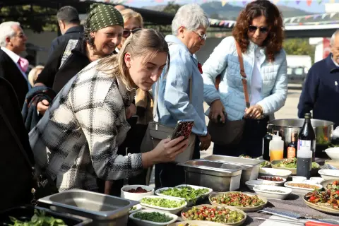 Bursa Mudanya’da zeytinyağı buluşması