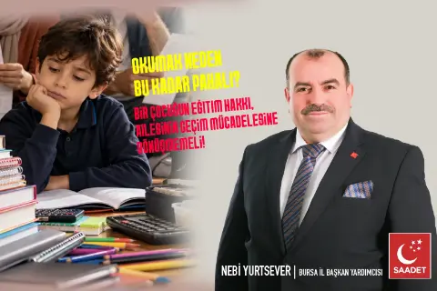 Saadet Bursa'dan eğitim masrafları tepkisi: Okumak neden bu kadar pahalı?