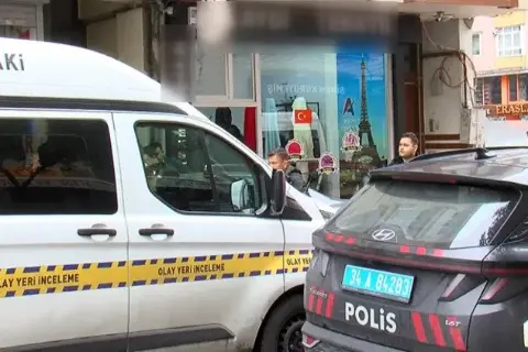 Kendisinden haraç isteyerek tehdit eden saldırganı, kovalayarak silahla yaraladı