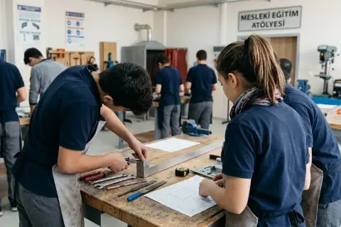 Meslek ortaokullarının sayısının artırılması planlanıyor
