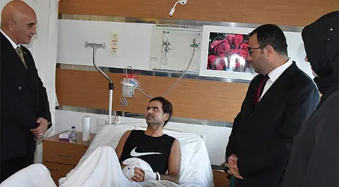 Hakan Görgülü’den Hasta Hakları Günü’nde Hastane Ziyareti