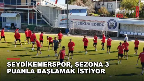 Seydikemerspor Sezona 3 Puanla Başlamak İstiyor