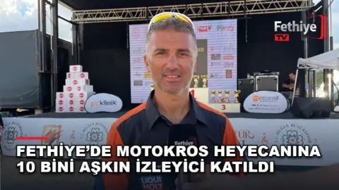 Fethiye'de Motokros Finaline Büyük İlgi: 10 Bin Kişi İzledi