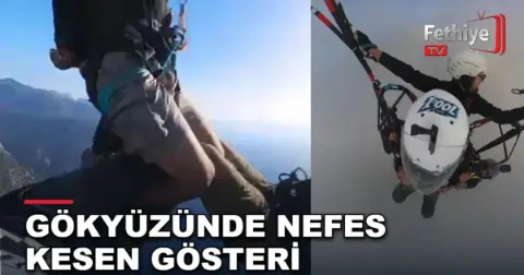 Gökyüzünde Nefes Kesen Gösteri