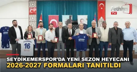 Seydikemerspor’da Yeni Sezon Heyecanı: 2026-2027 Formaları Tanıtıldı
