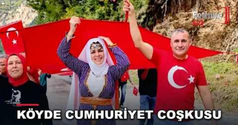 Köyde Cumhuriyet Coşkusu