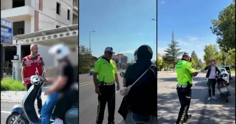 Isparta'da Motosiklet Ve Motorlu Bisikletlere Sıkı Denetim!