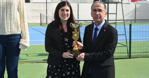 EBYÜ Tenis Turnuvası ile Cumhuriyet Bayramı Coşkusu Sporla Buluştu