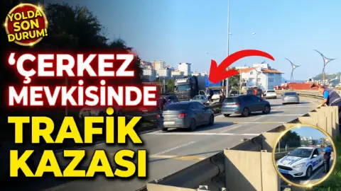 Giresun Çerkez Mevkiinde Trafik Kazası