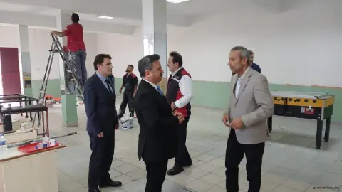 İl Millî Eğitim Müdürü Özgür Tokgöz’den Meslek Lisesine Ziyaret