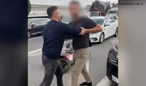 Bayrampaşa'da trafik tartışmasında araçtan inen 2 kişiye para cezası