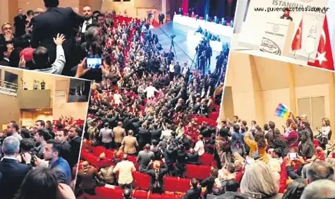 İstanbul Barosu Genel Kurulu'nda Gerginlik: Sloganlar Kavgaya Dönüştü