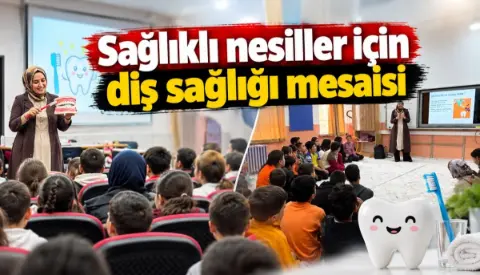 Beyşehir’de sağlıklı gülüşler için okul okul tarama