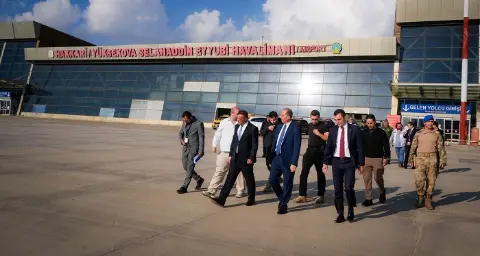 Yüksekova Havalimanı ne zaman açılacak? Vali Taşyapan çalışmaları inceledi