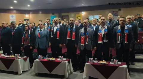 Eğitim-Bir-Sen Iğdır 1 No’lu Şubesi’nde Erkan Çiğdem Yeniden Başkan Seçildi