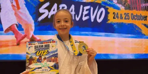 Kırıkkale'nin gururu Bosna Hersek'te tarih yazdı: Balkan şampiyonasında altın madalya!