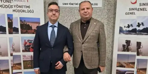 Göç İdaresi’nde sıcak temas: Kırıkkale Milletvekili Halil Öztürk'ü makamında ağırladı